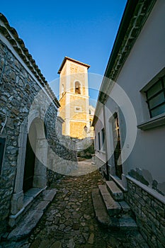 View of Rocca San Felice, Avellino, Campania, Italy