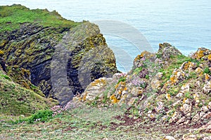 The cliffs of Cornwall
