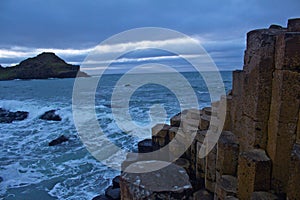 View of the Rocks of Giants Causeway