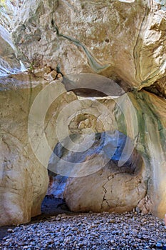 View of rocks in Goynuk canyon, Turkey