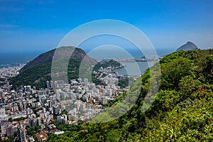 View on Rodrigo de Freitas Lagoon and Zona Sul, Rio de Janeiro, photo