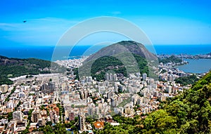 View on Rodrigo de Freitas Lagoon and Zona Sul, Rio de Janeiro, photo