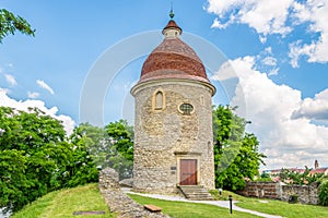 View at the Romanesque Rotunda of Saint George in Skalica - Slovakia