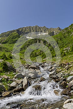 View from Romanian Carpathian Mountains