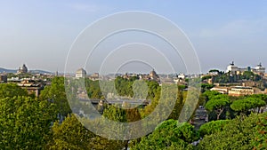 View of Rome from Aventine hill photo
