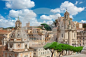 View of Rome from the Palazzo Vittoriano