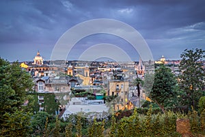 View of Rome from Pincian Hill - Rome, Italy