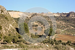 View upon Ronda playns