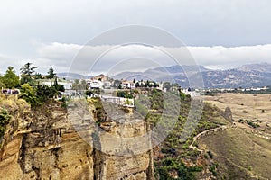 The view in Ronda, Spain