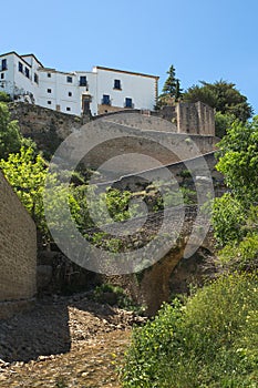 View of Ronda town in southern Spain