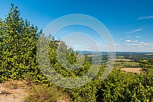 View from Ronov hill in CHKO Kokorinsko - Machuv kraj in Czech republic