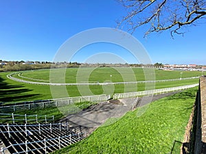 A view of the Roodee Racecourse in Chester
