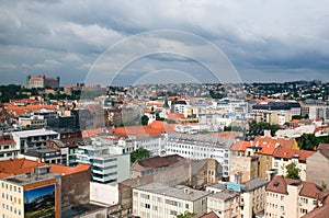 View on the roof of Bratislava