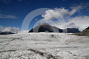 View on the Root Glacier, Alaska