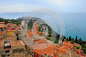 View of Roquebrune-Cap-Martin