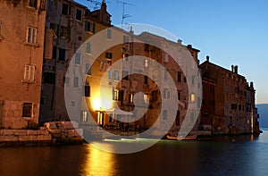 A view of Rovinj, Croatia, Istria