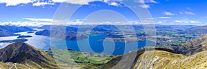 View from Roys Peak near Wanaka