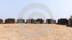 View of Ruin Watch of Kavaledurga Fort, Shimoga, Karnataka