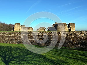 Flint Castle, Flint, Flintshire, North Wales, UK