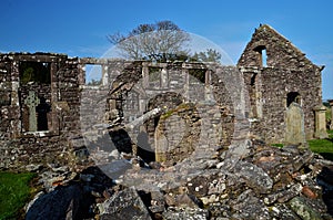 Landscapes of Scotland - Ruined Church Building in Blackford