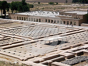 View on ruins of Persepolis