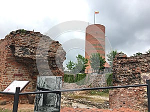 Grudzi?dz - the ruins of Teutonic castle. photo