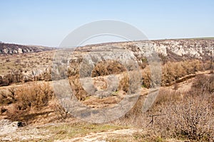 A view of the Rusenski Lom natural canyon near Russe, Bulgaria, Europe