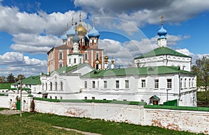 View of Ryazan Kremlin. Central Russia