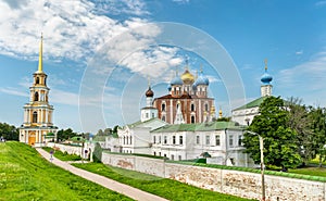 View of Ryazan Kremlin in Russia