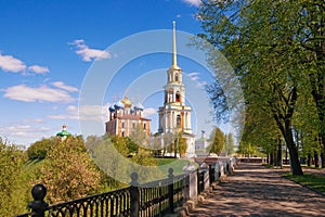 View of Ryazan Kremlin. Ryazan city, Russia