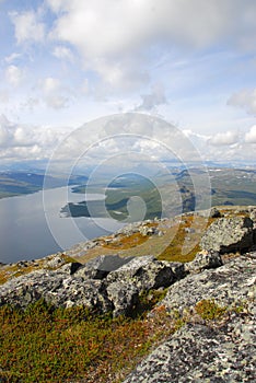 View from Saana fell