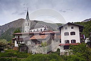 View of the Sacred Heart Church in DreÃâ¦ÃÂ¾nica photo