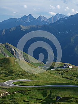 The view from the saddle Hochtor