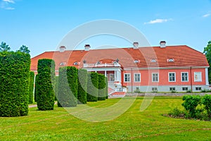 View of Sagadi manor in Estonia