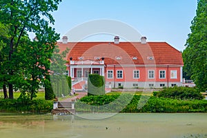 View of Sagadi manor in Estonia