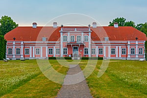 View of Sagadi manor in Estonia