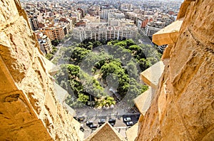 View from Sagrada Familia