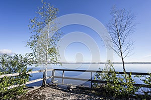 A view of Saimaa lake, Finland
