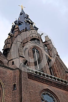 View from Saint Catherine`s church Sint -Catharinakerk