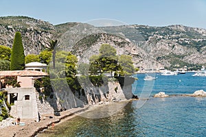 View on Saint Jean Cap Ferrat. France.