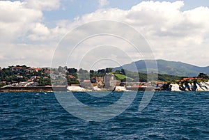 View on Saint-Jean-de-Luz and Ciboure