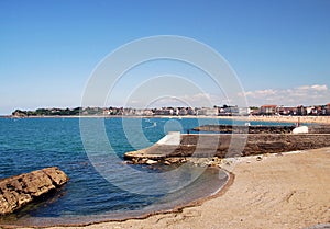 View on Saint-Jean-de-Luz and Ciboure