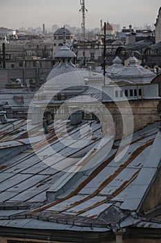 View of Saint Petersburg roofs