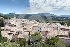 View of Saint Saturnin d Apt, Provence photo