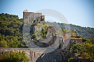 View of Saint Saturnin les Apt, Provence, France