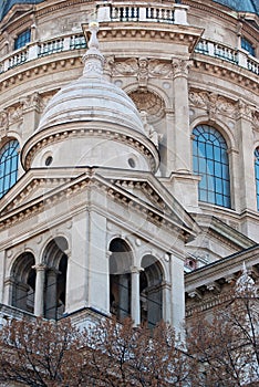 View of the Saint Stephens Basilika (Szen Istvan Bazilika), Budapest