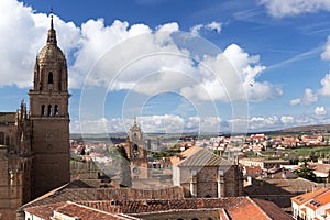 View of Salamanca and La Clerecia photo