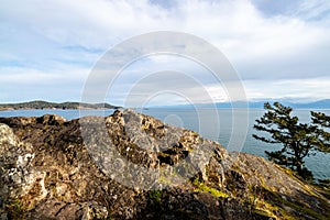 View of the Salish Sea from Creyke Point photo