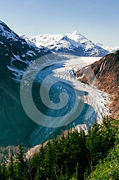 View of Salmon Glacier