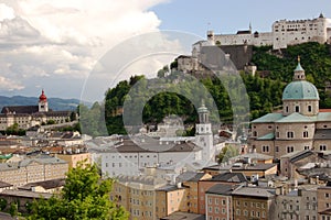 View on Salzburg, Austria